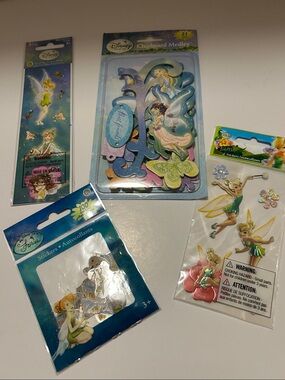 Vintage Sandylion Disney Tinker Bell and Fairies Sticker Lot